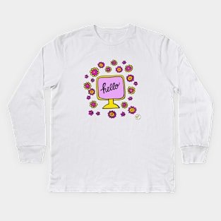 Hello Kids Long Sleeve T-Shirt